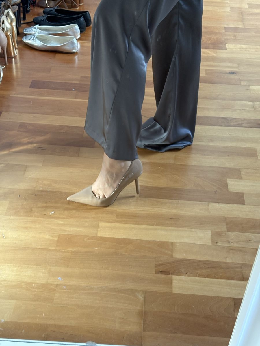 Mango Damenschuhe: Pumps Lackleder beige Grösse 40 – Neu (gemäss Beschreibung) aus Trimmis von aylin.dogan0711 1