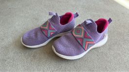 Girls' Purple Slip-On Sneakers - EU27 - Great Condition!