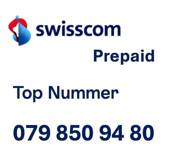Swisscom PrePaid-Karten: Tolle Handynummer 079 850 94 80 – Neu und originalverpackt aus Wangen ZH von snowleo