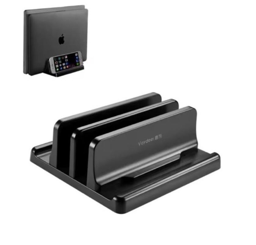 Docking station: Laptop/Tablet Ständer Vertikal, schwarz – Nuovo (secondo la descrizione) da Anglikon venduto da Tanne1