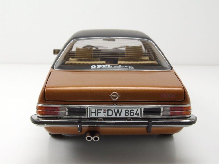 Opel Modellini d'auto: Opel Commodore B GS/E Coupé 1972-1977 dunkelbraun met. / – Nuovo e nell'imballaggio originale da Gerlafingen venduto da espero88 4