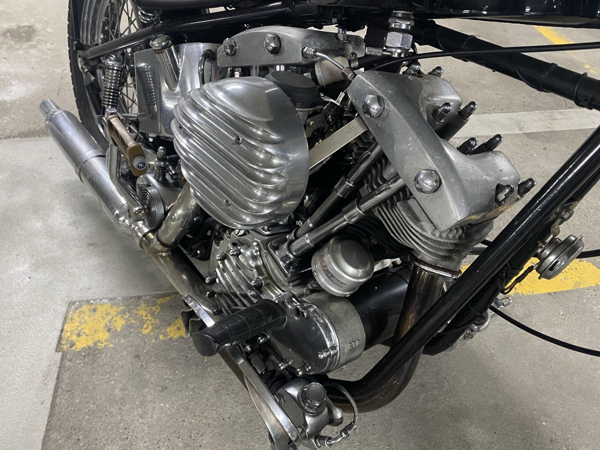 Chopper: Harley Davidson FL  1949 Rarität – Usato da Brütten venduto da Yecil 6