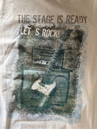 Let‘s Rock Shirt 🎸 - M - The Stage is Ready —> NEU!!