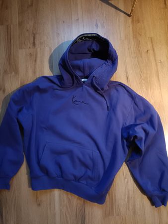 Klassischer Karl Kani Hoodie, lila, Grösse S - Top Zustand!