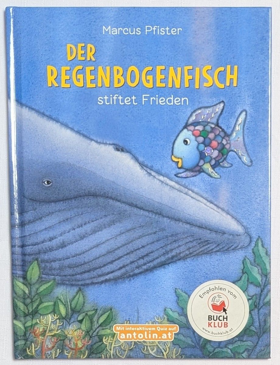 Libri: Der Regenbogenfisch stiftet Frieden - Marcus Pfister – Nuovo (secondo la descrizione) da Wängi venduto da ABIZONE-86