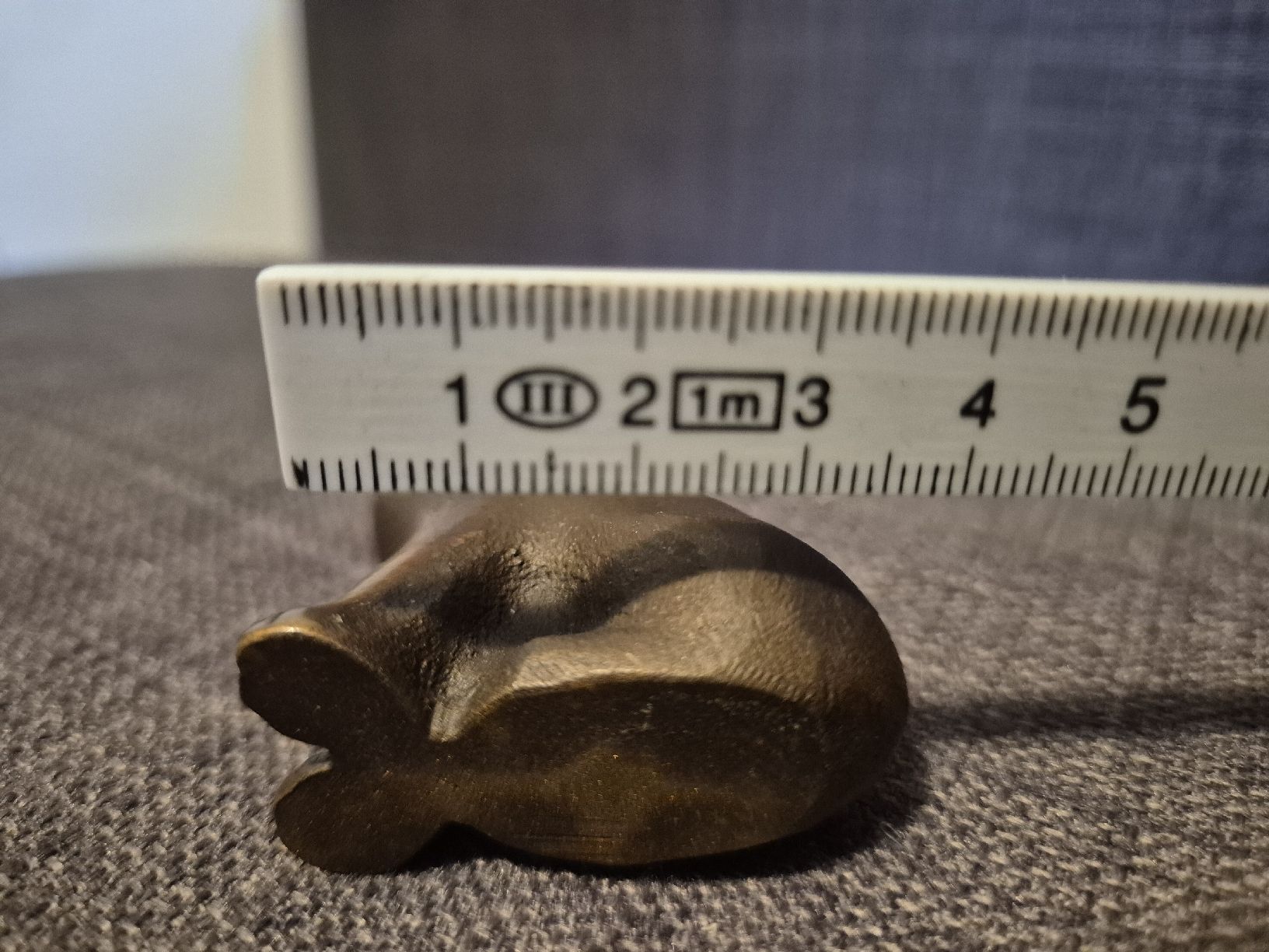 Statuette: Katzenfigur vermutlich aus Bronze – Usato da Binningen venduto da rom_9ls7 4