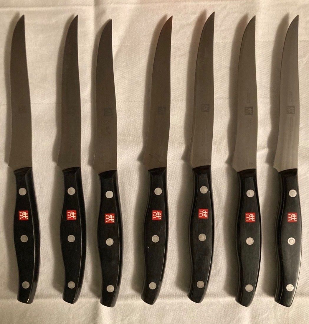 Zwilling Coltelli: Zwilling Steakmesser Set,  Neupreis ca 500.- – Usato da Zürich venduto da joyfulgrace 1