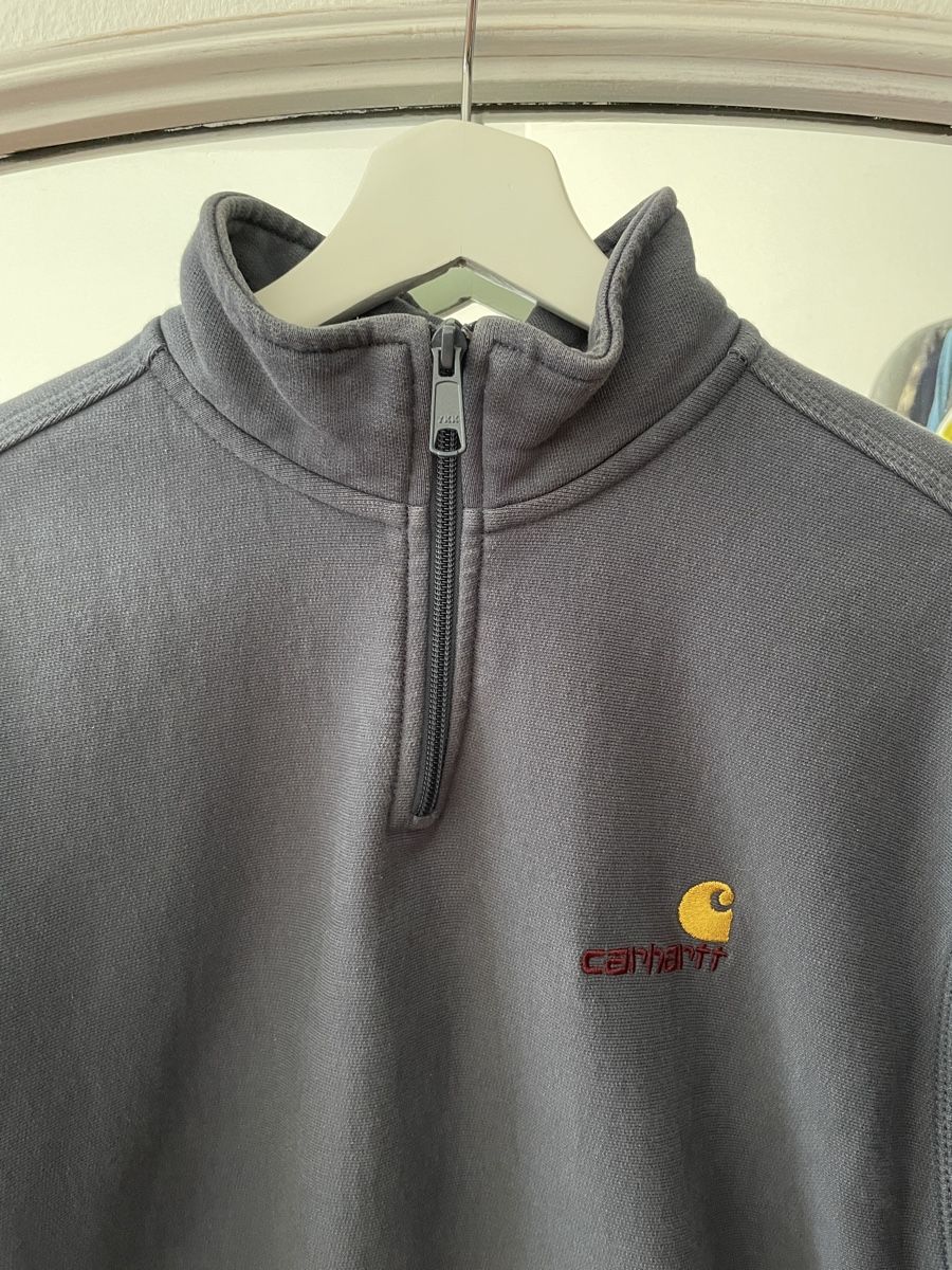 Carhartt Maglioni & Felpe: Carhartt Zip-Sweater in blau – Usato da Bern venduto da Corinn_na 1
