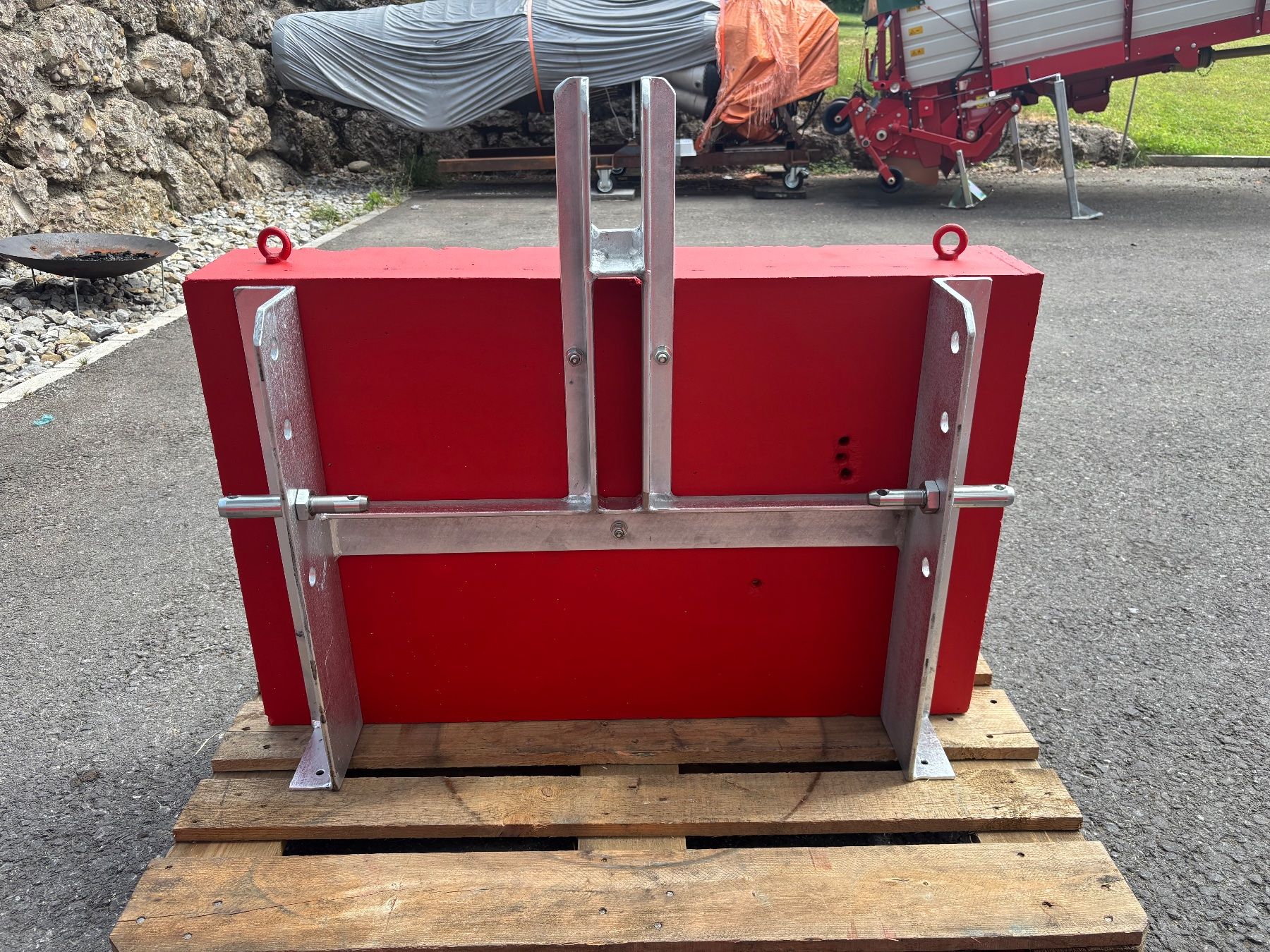 Aebi Traktoren: Front/Heckgewicht zu Aebi/Reform – Neu (gemäss Beschreibung) aus Sattel von Toolking90 4