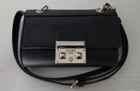 GUESS – Sac bandoulière – Noir – Neuf (emballage d'origine)