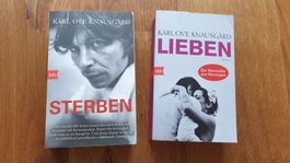 2 Bücher von Karl Ove Knausgard: Sterben, Lieben