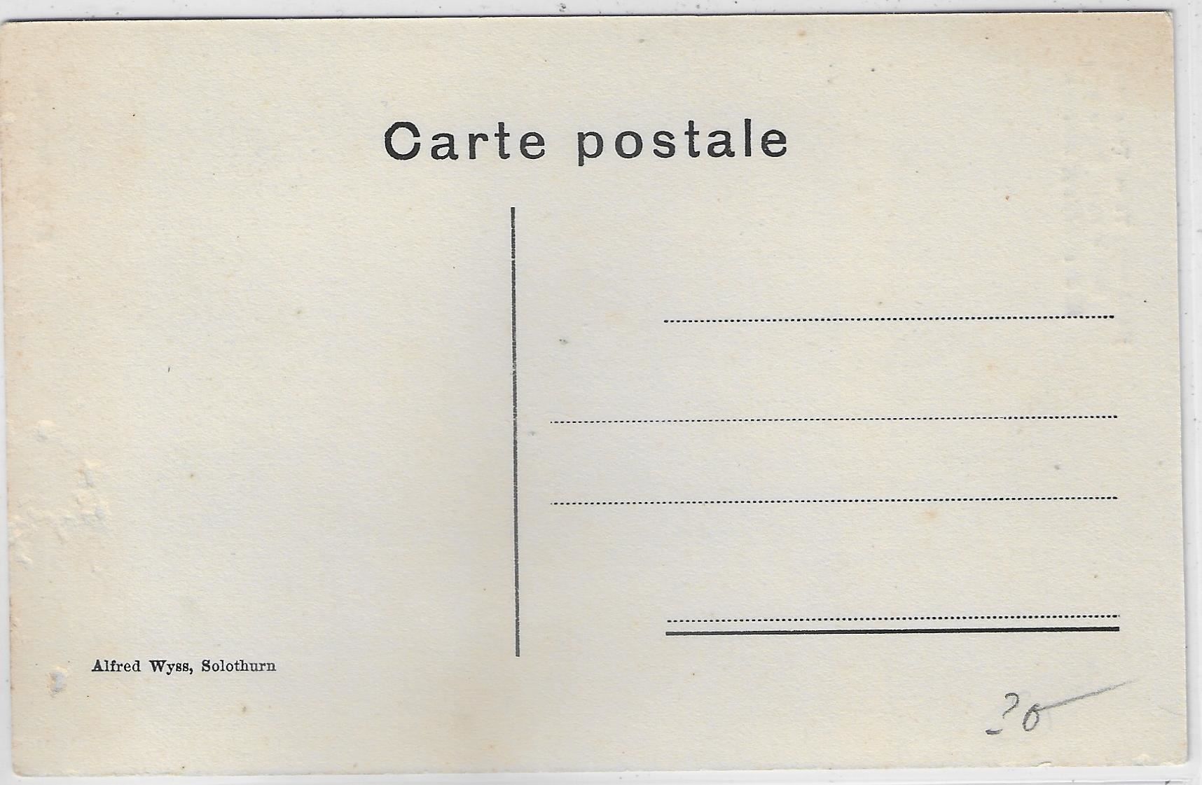 Cartoline postali: Solothurn - Hotel-Restaurant Roter Turm – Usato da Ettingen venduto da Kartenplanet 1