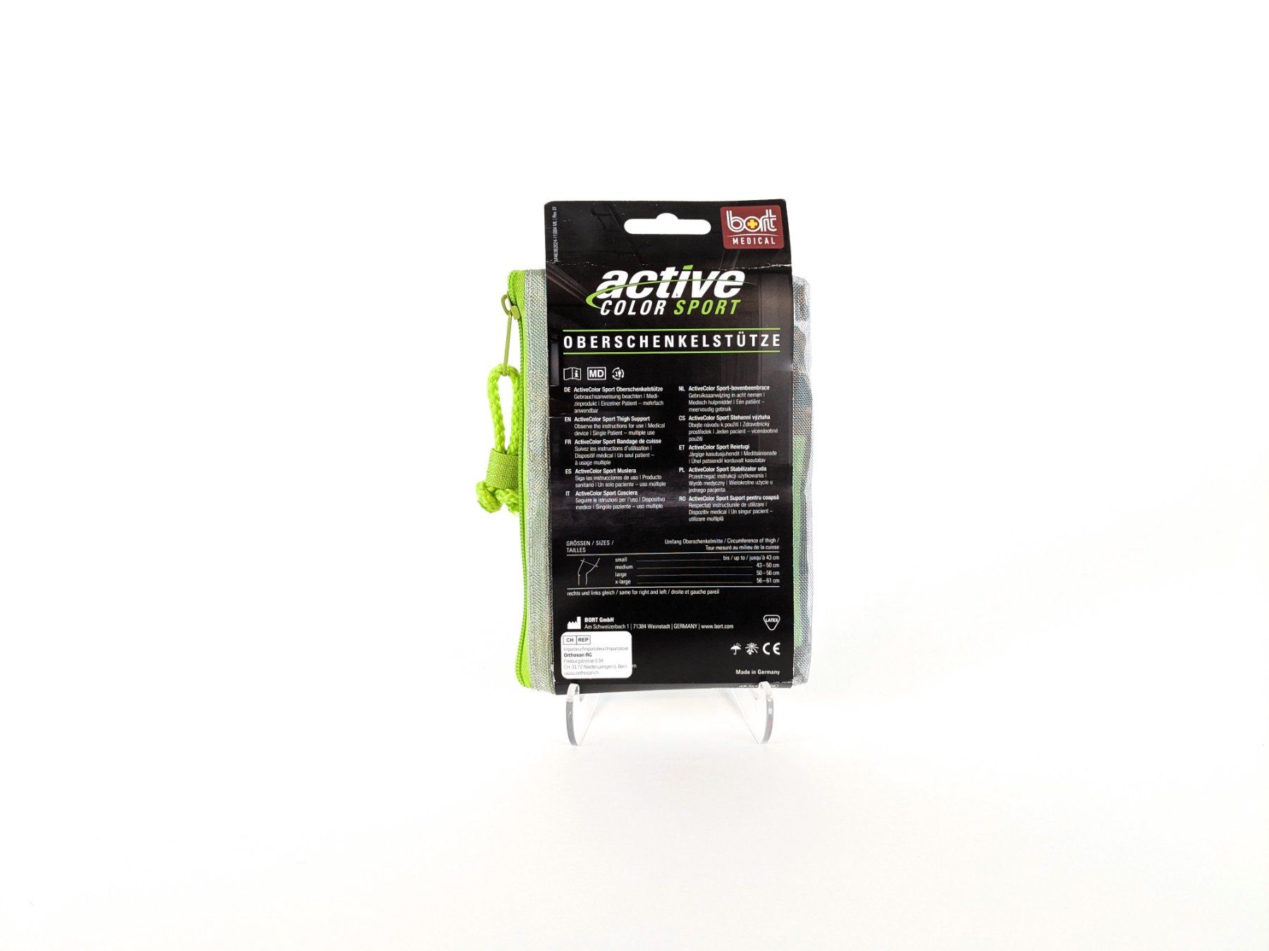 Attrezzature mediche: ACTIVE COLOR SPORT Oberschenkelstütze Large – Nuovo (secondo la descrizione) da Thun venduto da Restwert_Thun 4