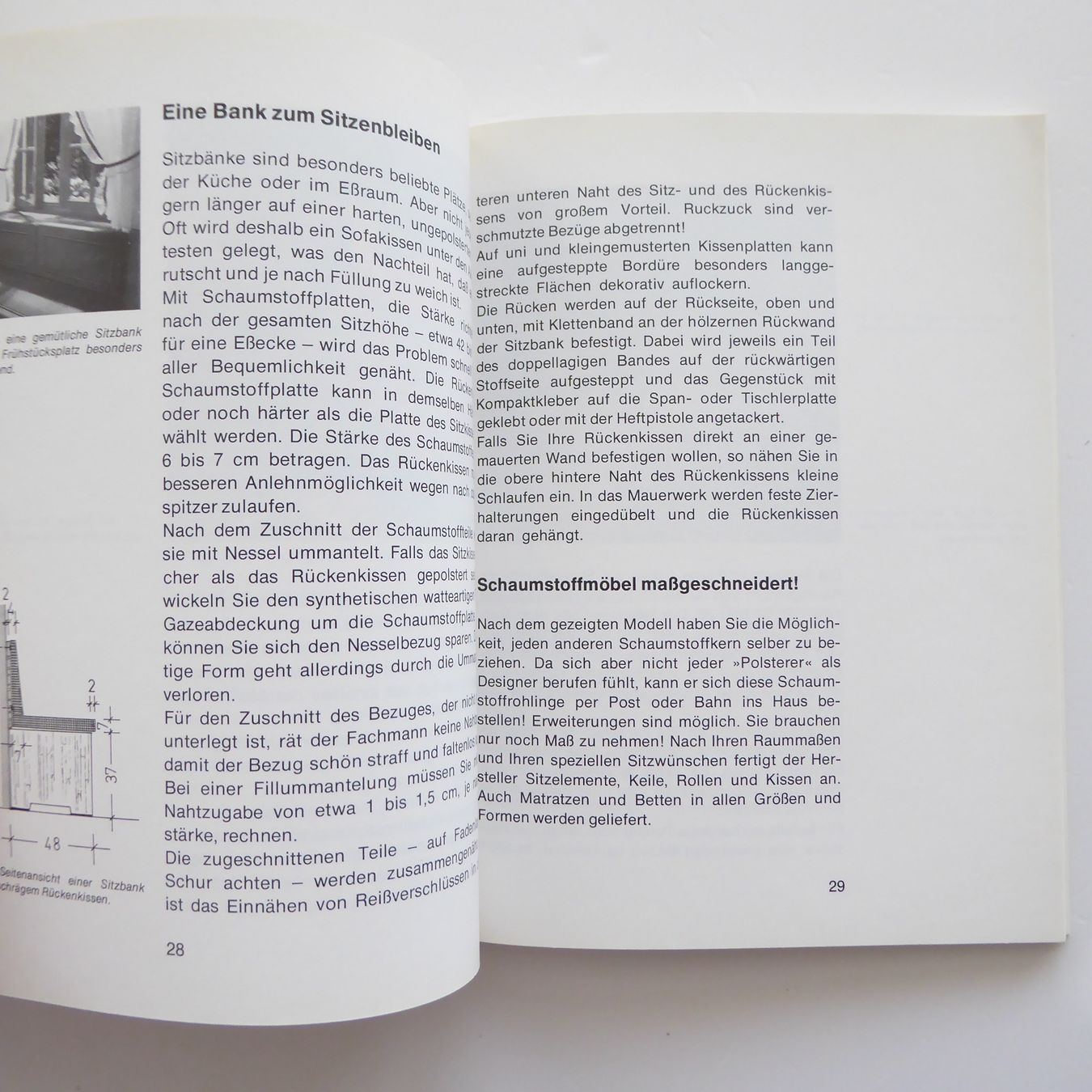 Bücher: Polstern und Aufmöbeln leicht gemacht – Gebraucht aus Basel von Kunterbunt12 4