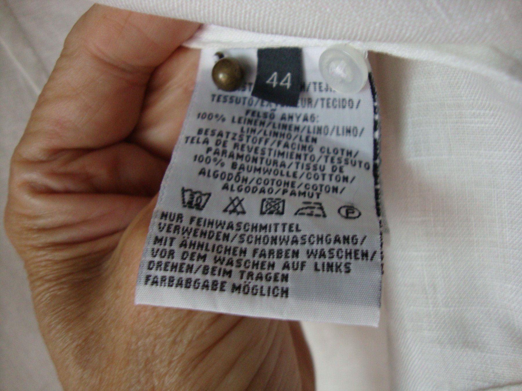 Marc O'Polo Camicette: Leinenbluse Marc o Polo Gr. 42/44 – Usato da Rüthi (Rheintal) venduto da bluechi 2
