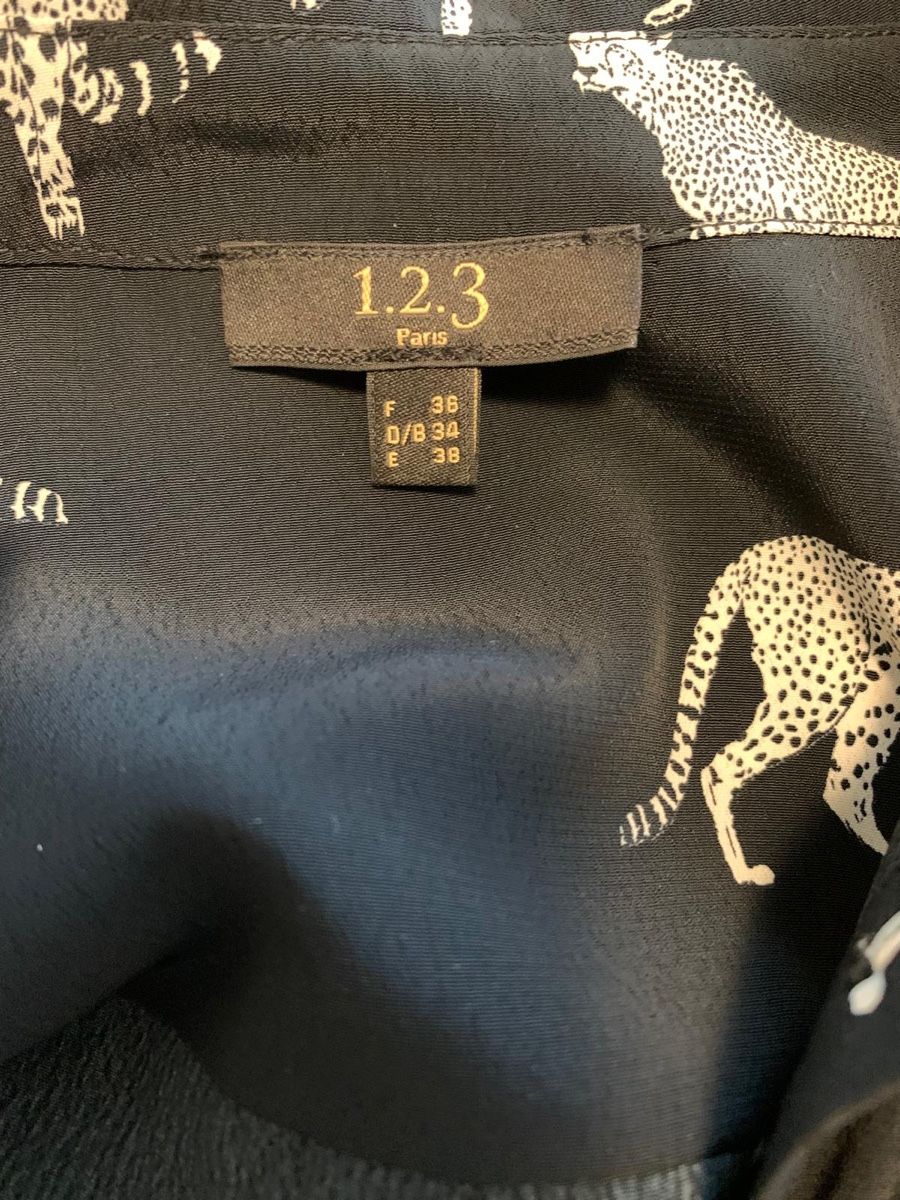 Jumpsuits: Combinaison 1.2.3 Paris, taille 36, motif léopard chic – Neu (gemäss Beschreibung) aus Sion von tchana77 1