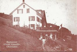 Oberrieden ZH Rest. Frohe Aussicht 1907