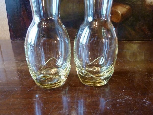 Vasen & Gefässe: 2 Antike Glas Vasen – Gebraucht aus Bure von 1319 5