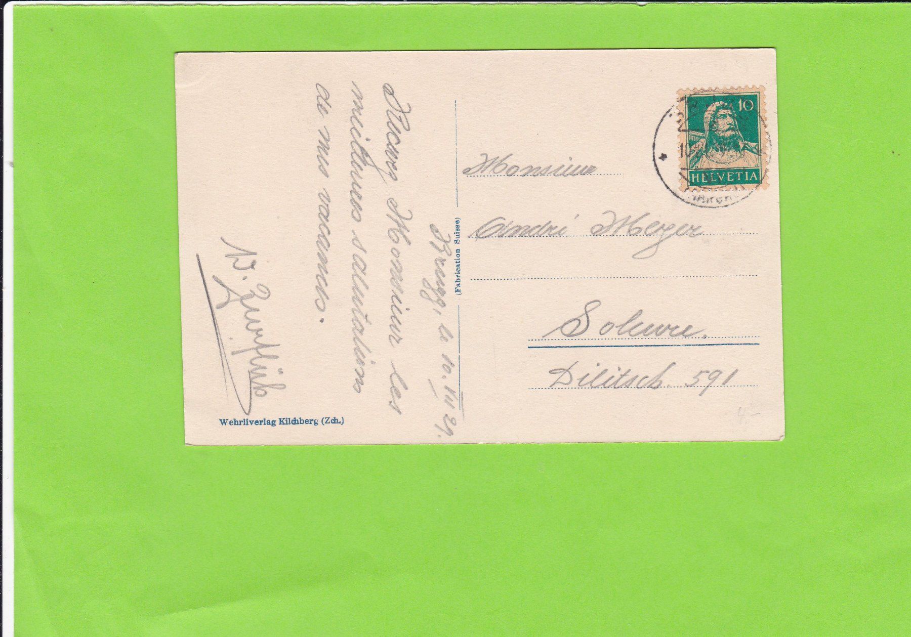 Cartoline postali: Schloss Habsburg – Usato da St. Peterzell venduto da neckertal 1