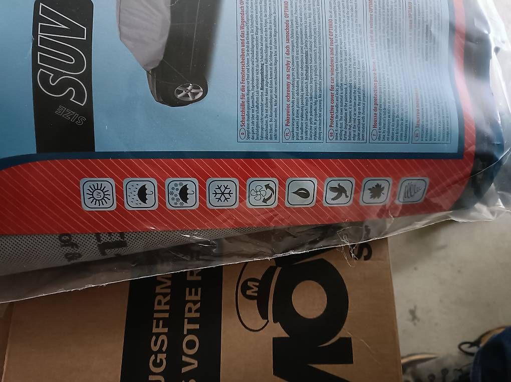Coperture: Auto Halbgarage / Wetterschutz SUV  neu verpackt – Usato da Steckborn venduto da AusbilderLoretzGmbH 4