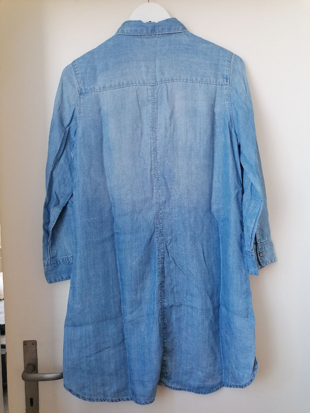 H&M Blusen: H&M Denim, Jeans-like Bluse, Gr. 40 – Gebraucht aus Zug von Annina29 6