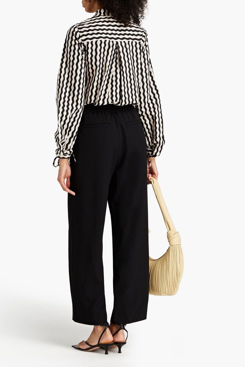 Malene Birger Camicette: By Malene Birger Blouse, Gr. 34, black/white – Usato da Zürich venduto da floridiablanca 1