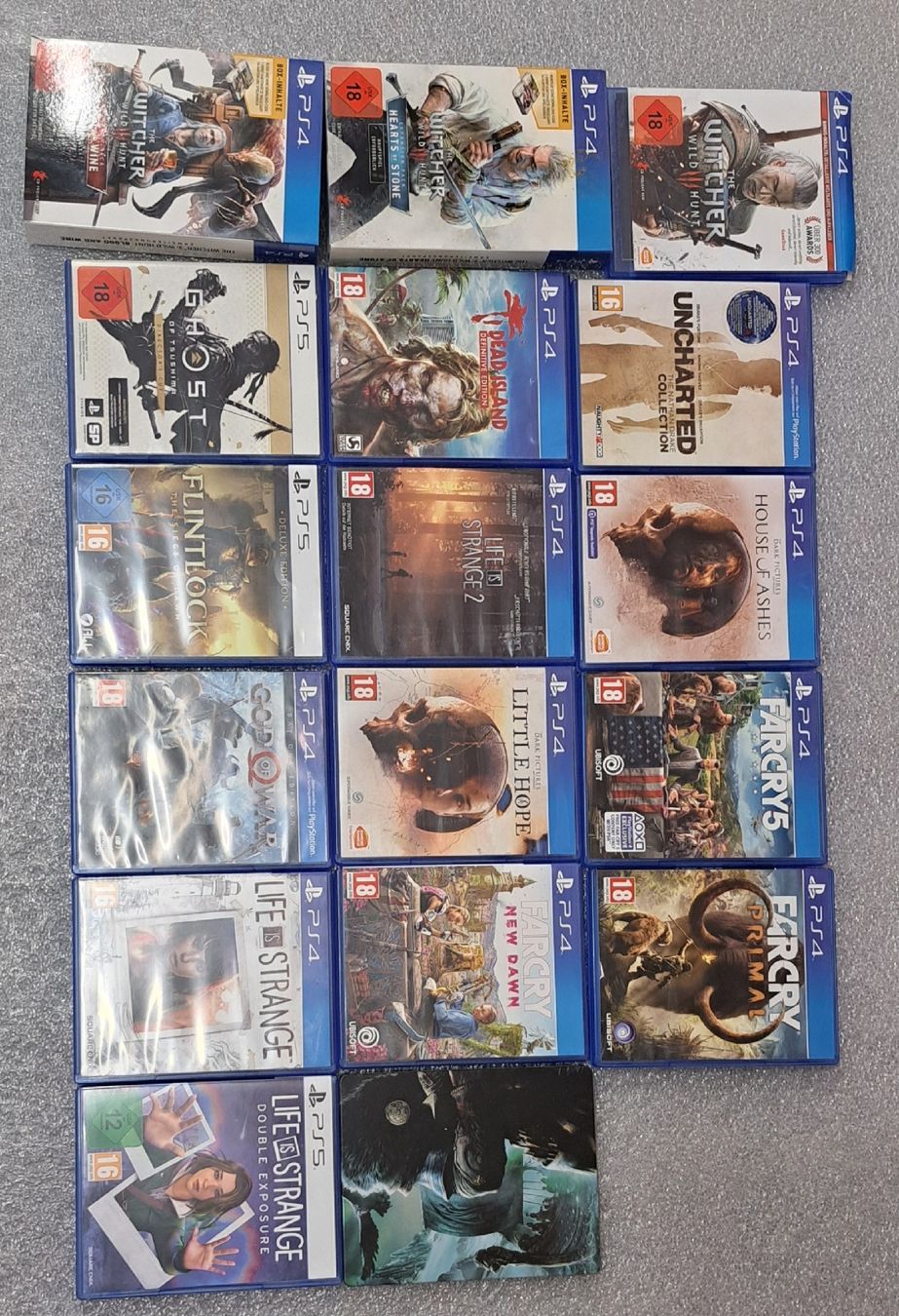 Sony Giochi: Ps4. 14Stück  und PS5 3 Spiele – Usato da Biel/Bienne venduto da Sasha4u 1