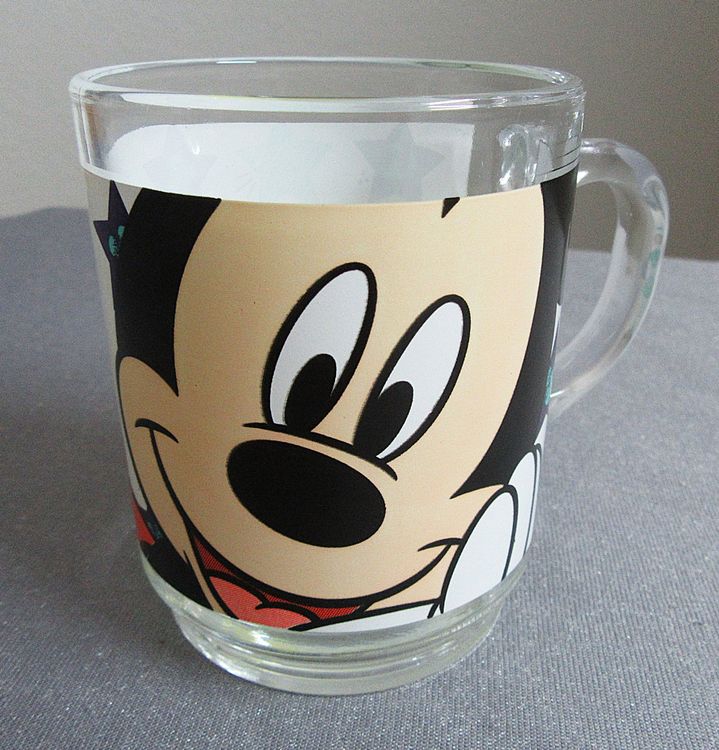 Geschirrset 3 teilig Micky Maus Teller Schüssel Tasse (Gebraucht