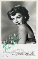 Ann Sheridan (1915-1967) Schauspielerin - Autogramm