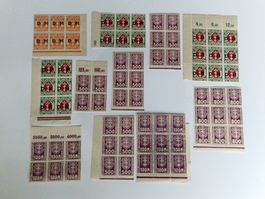 Deutsches Reich Briefmarken POSTFRISCH Blöcke