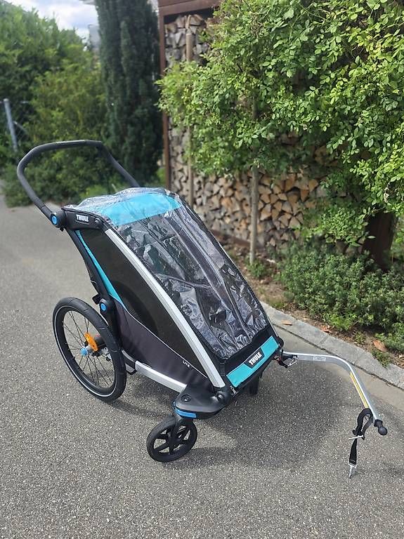 Thule Anhänger: Thule Chariot Lite 1 inkl. Jogging Set – Gebraucht aus Weinfelden von fab_99ml 2