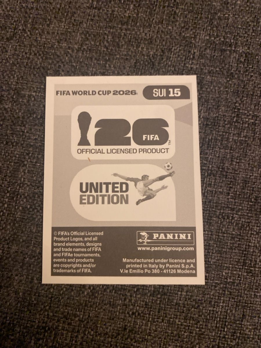 Panini Carte collezionabili: PANINI SUI 15 FIFA World Cup 2026  – Nuovo (secondo la descrizione) da Baden venduto da Dunkelheit 1