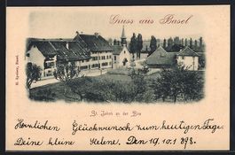 Basel, St. Jakob an der Birs, Ortspartie