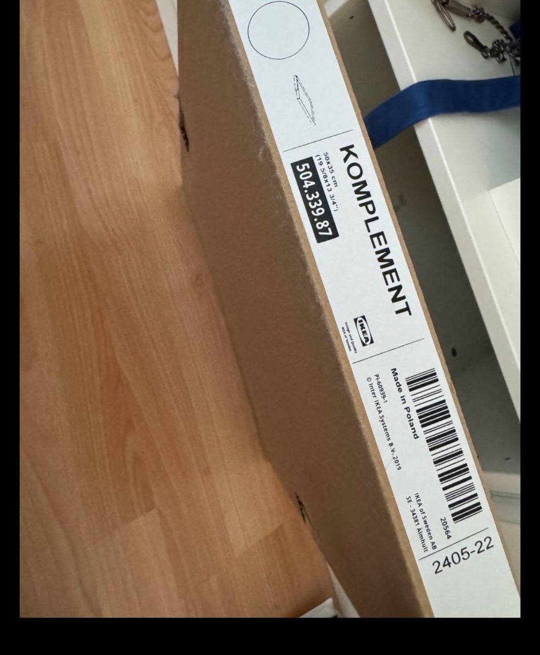 Ikea Regale: IKEA Komplement Ausziehbare Schublade weiss – Neu und originalverpackt aus Opfikon von til_t7ww 3
