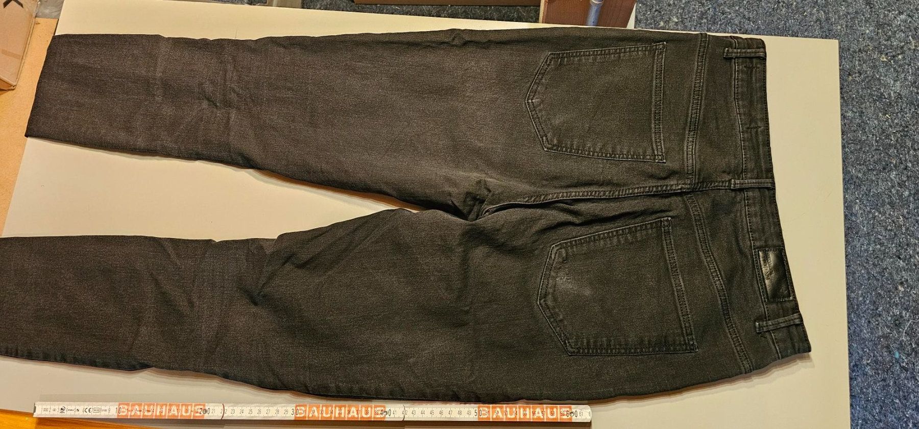 Jeans: Damen Jeans Hose Schwarz – Usato da Azmoos venduto da Jadejo 2
