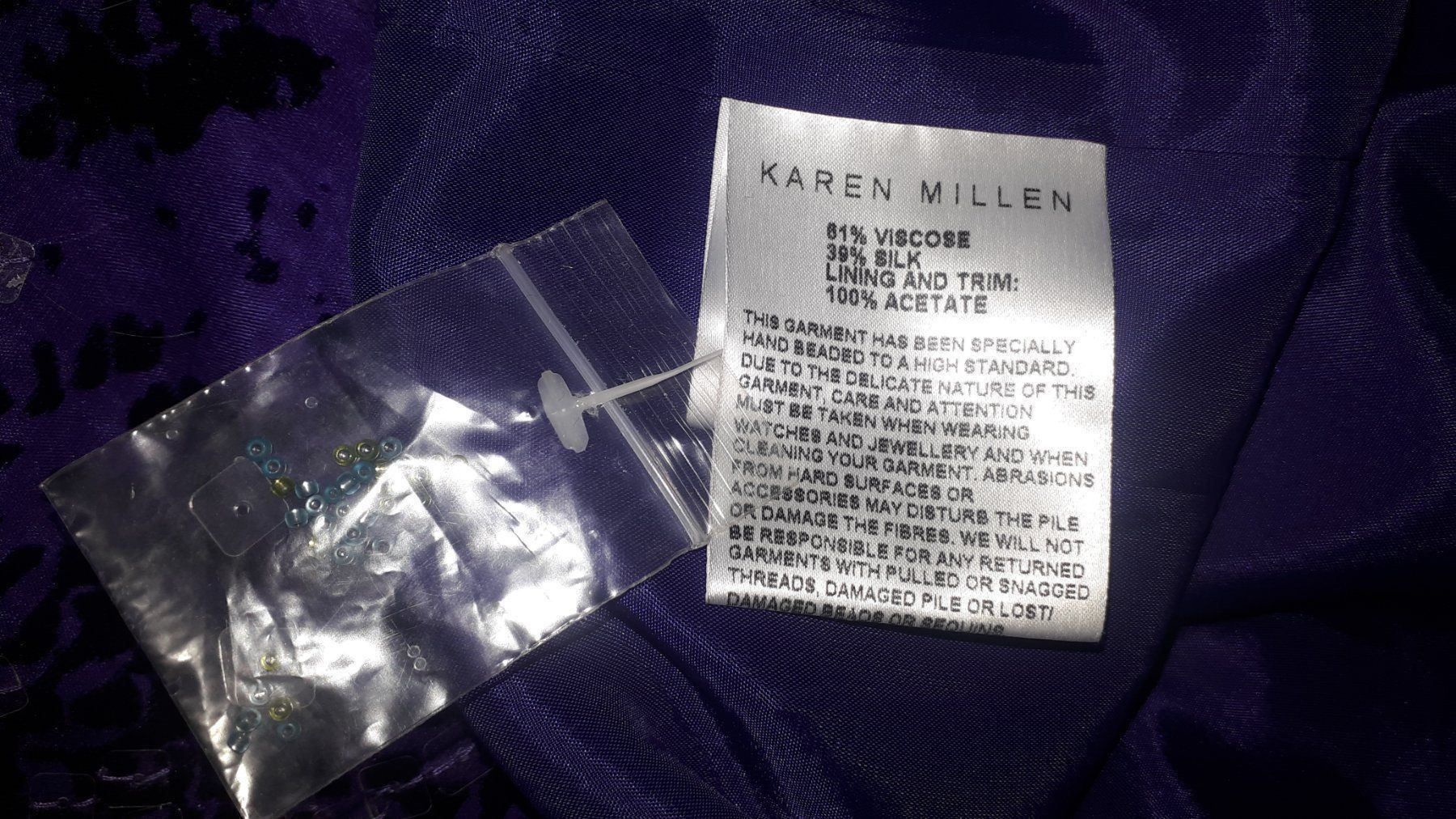 Karen Millen Vestiti: Robe cocktail soie Karen Miller – Nuovo (secondo la descrizione) da Zürich venduto da Zarzilla 7
