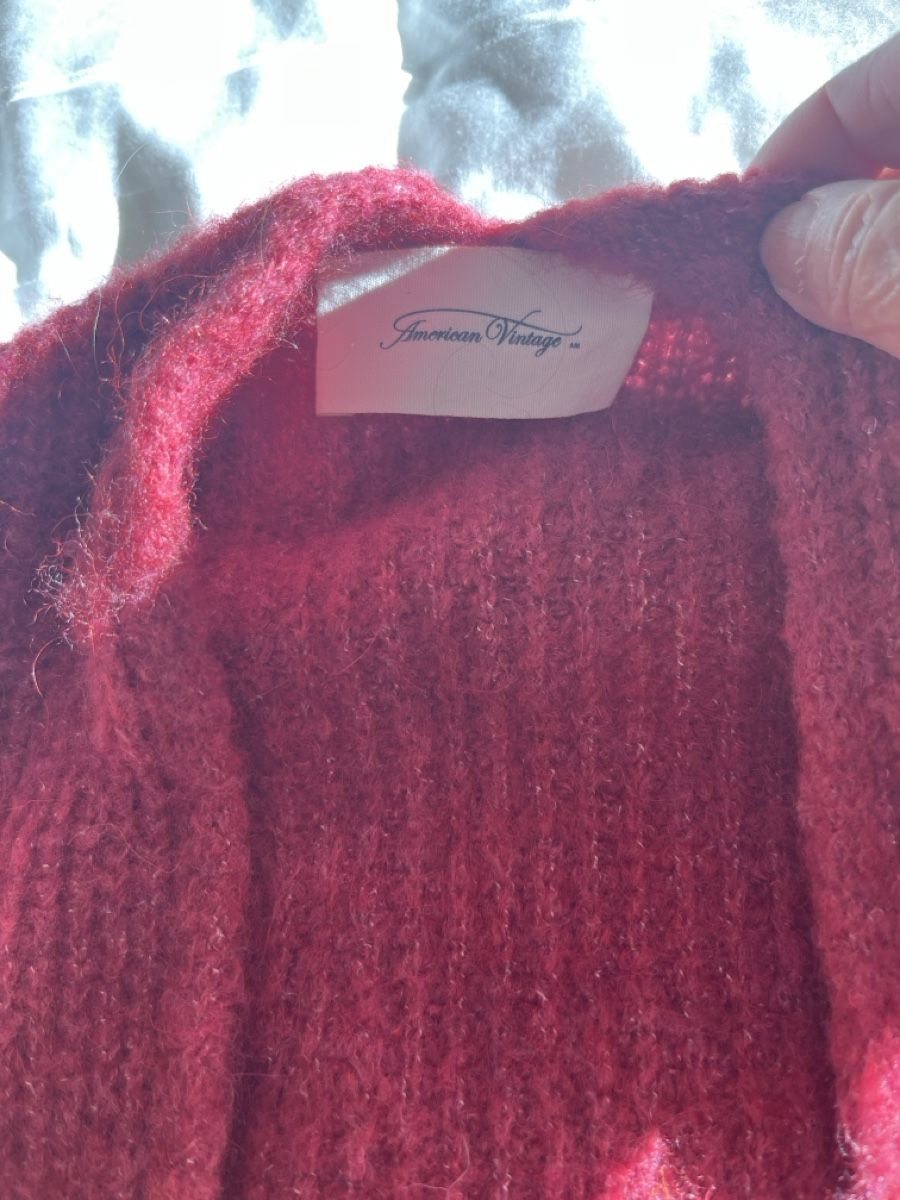 Automne hiver femmes Cardigan chaud tricoté pull veste poche broderie