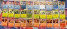 Pokémon TCG Karten Set Kanto-Glumanda, Schiggy&Bisasam🔥💧🌿