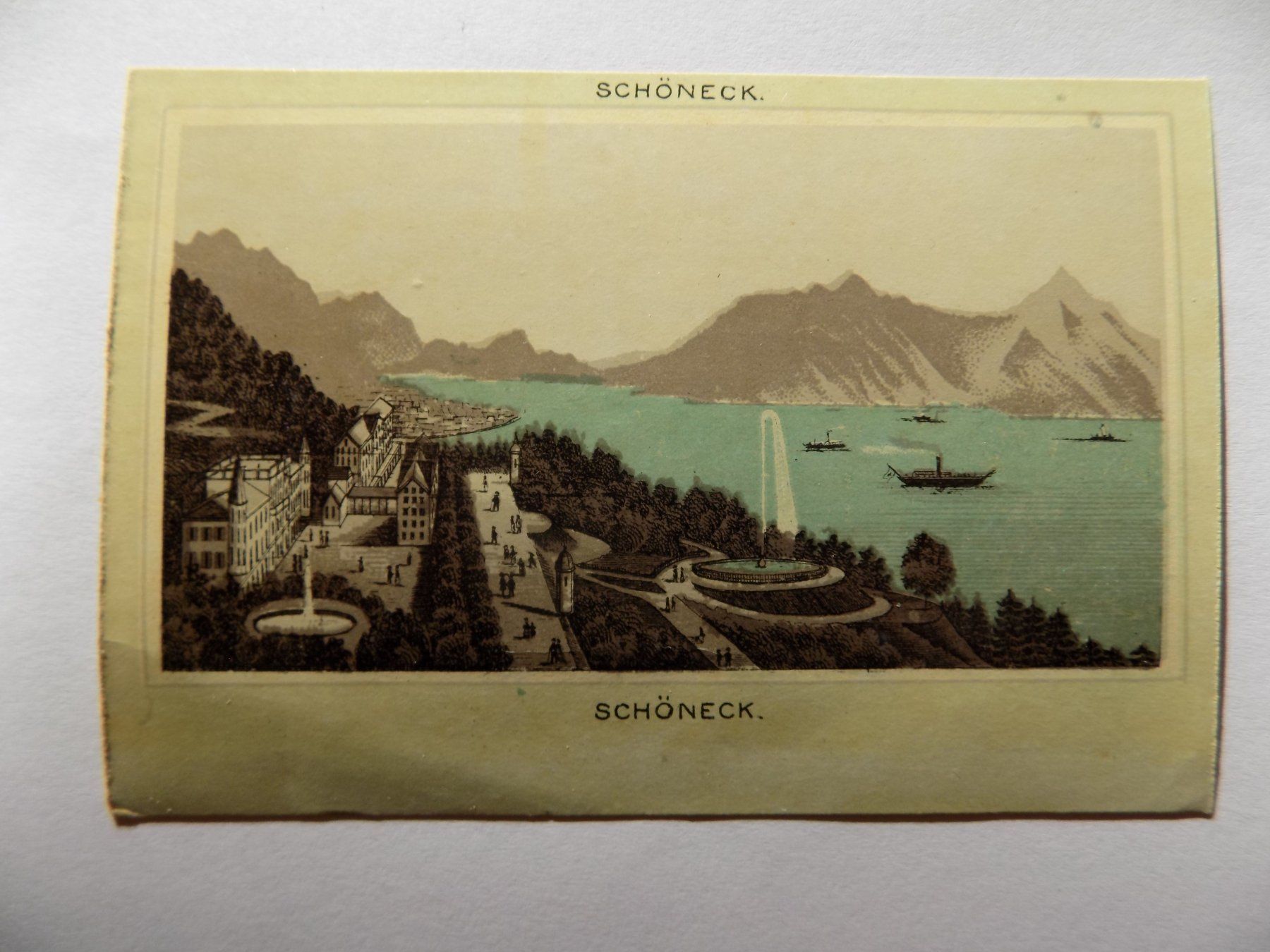 Gravures: Schöneck Rigi – D'occasion à Risch par Antikfee