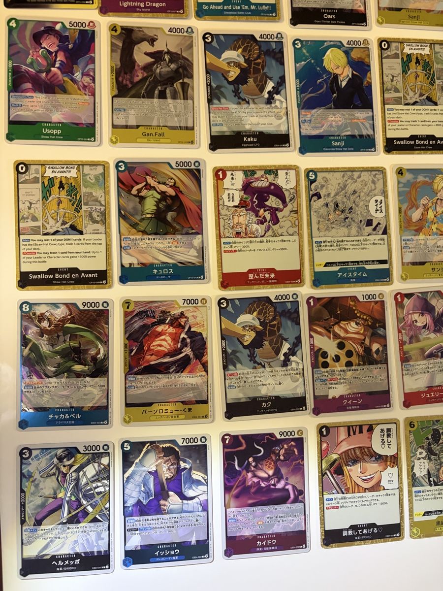 Bandai Carte collezionabili: One Piece Holo Sammlung Foiled Karten Rare Hits – Usato da Galgenen venduto da Miachelle 3