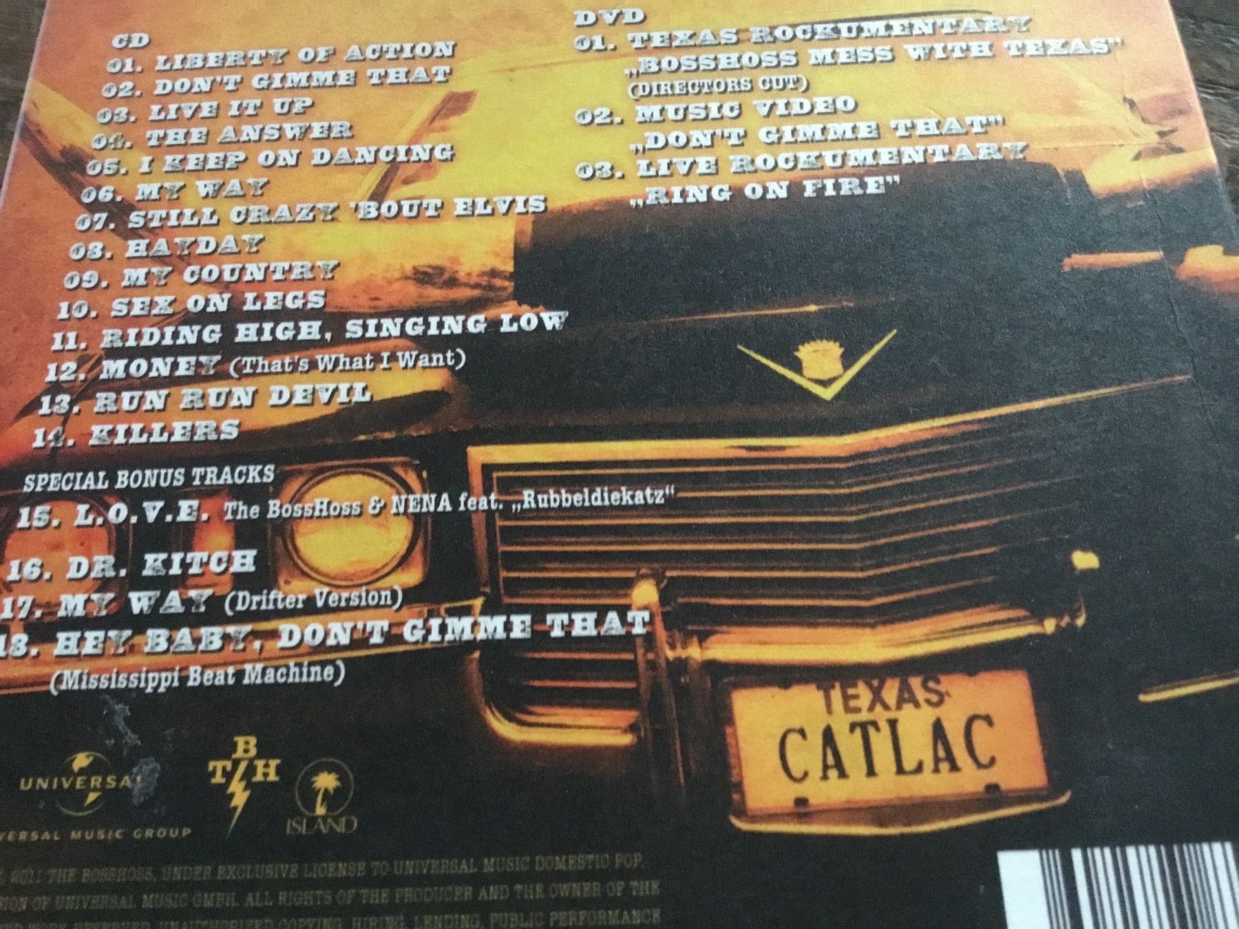 CDs: the bosshoss.  cd/ dvd – Gebraucht aus Thierachern von sweden08 1
