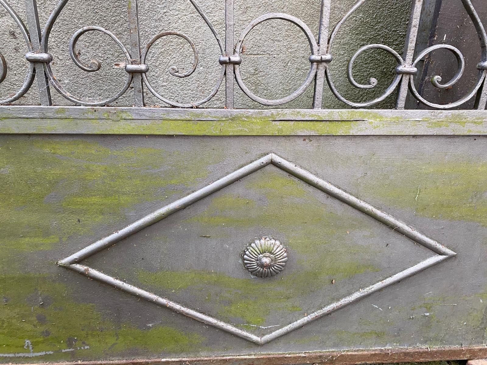 Porte: Gartentor antik, geschmiedet – Usato da Seon venduto da Sock21 3