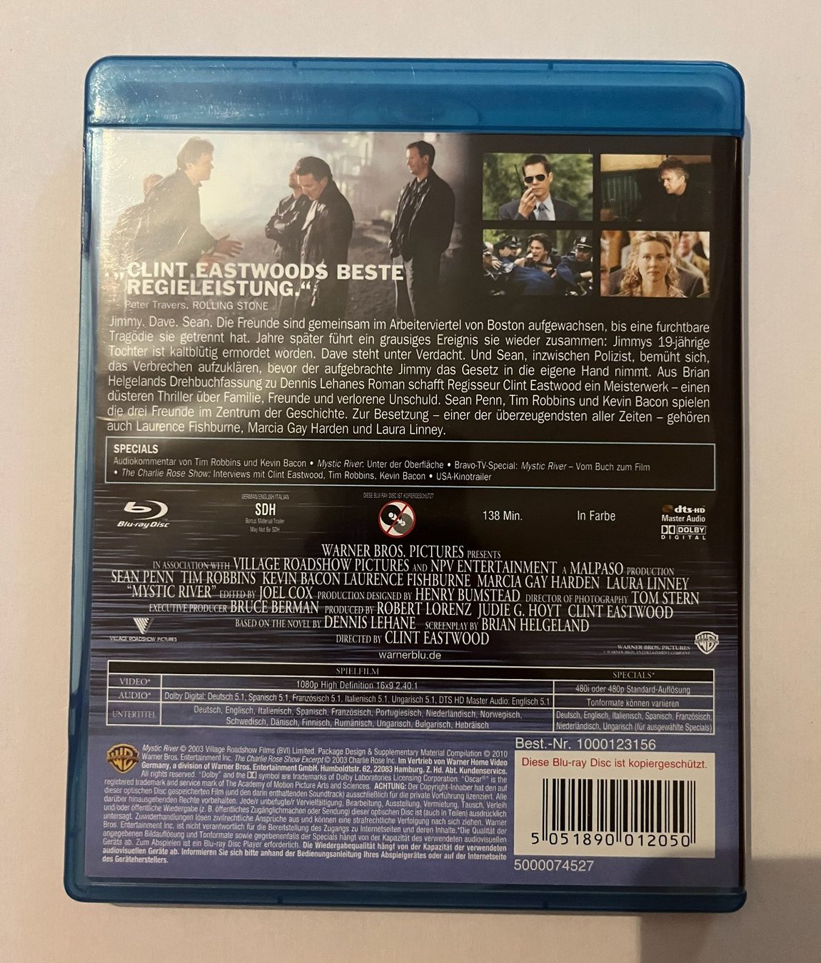 Tous les DVDs: Mystic River (2003) Blu Ray – D'occasion à Fahrweid par pasta_555 1