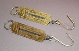 2 POCKET BALANCE ZUGWAAGE FEDERWAAGE