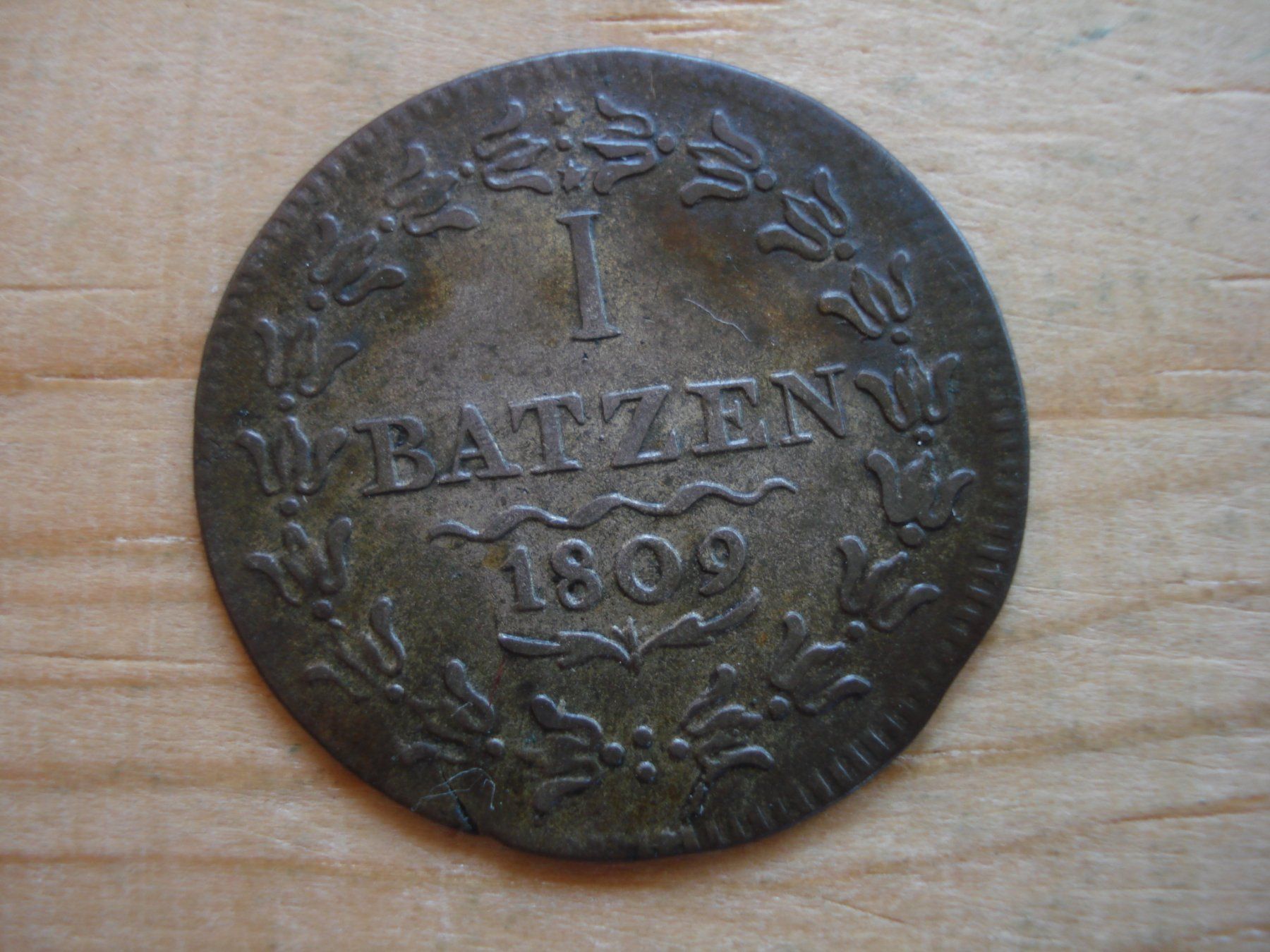 Tutti le monete: (P2) Aargau 1 Batzen 1809 – Usato da Erlach venduto da Net-Coins 1