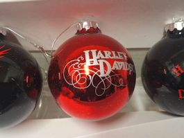 Harley Davidson Weihnachtskugeln - 3er Set
