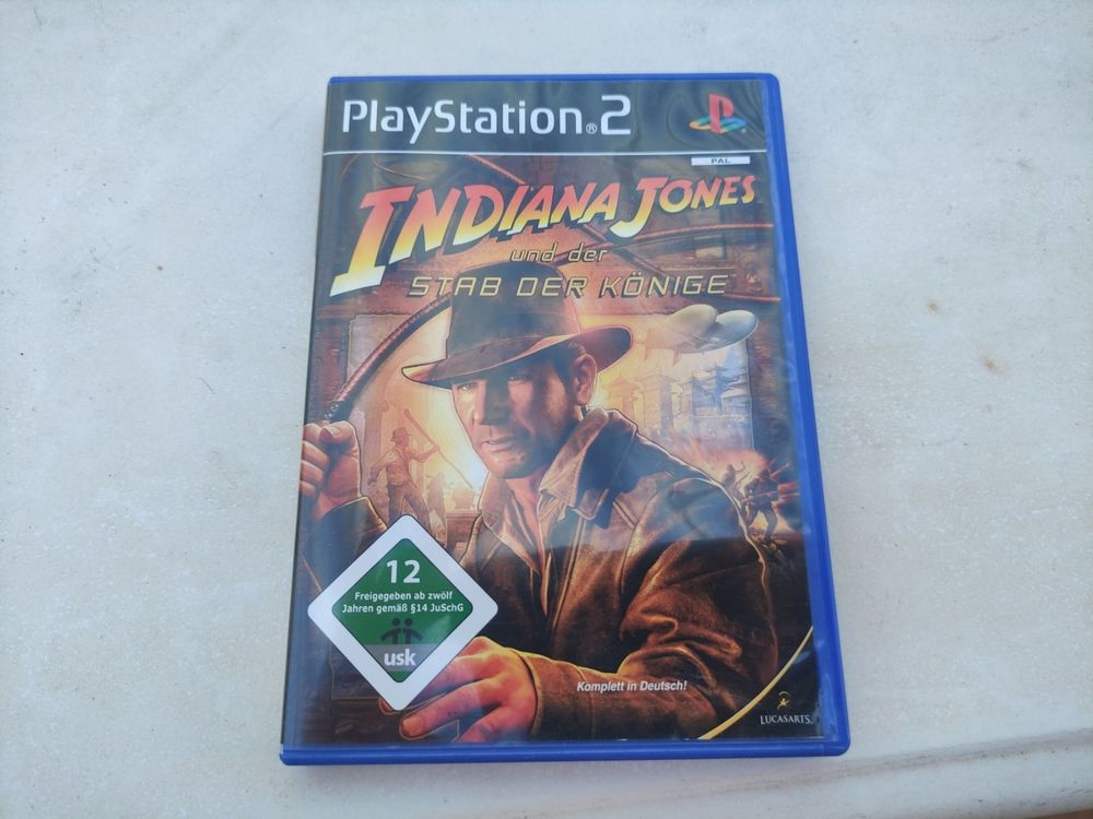 Indiana Jones und der Stab der Könige PS2 Playstation 2 Spie Kaufen auf Ricardo