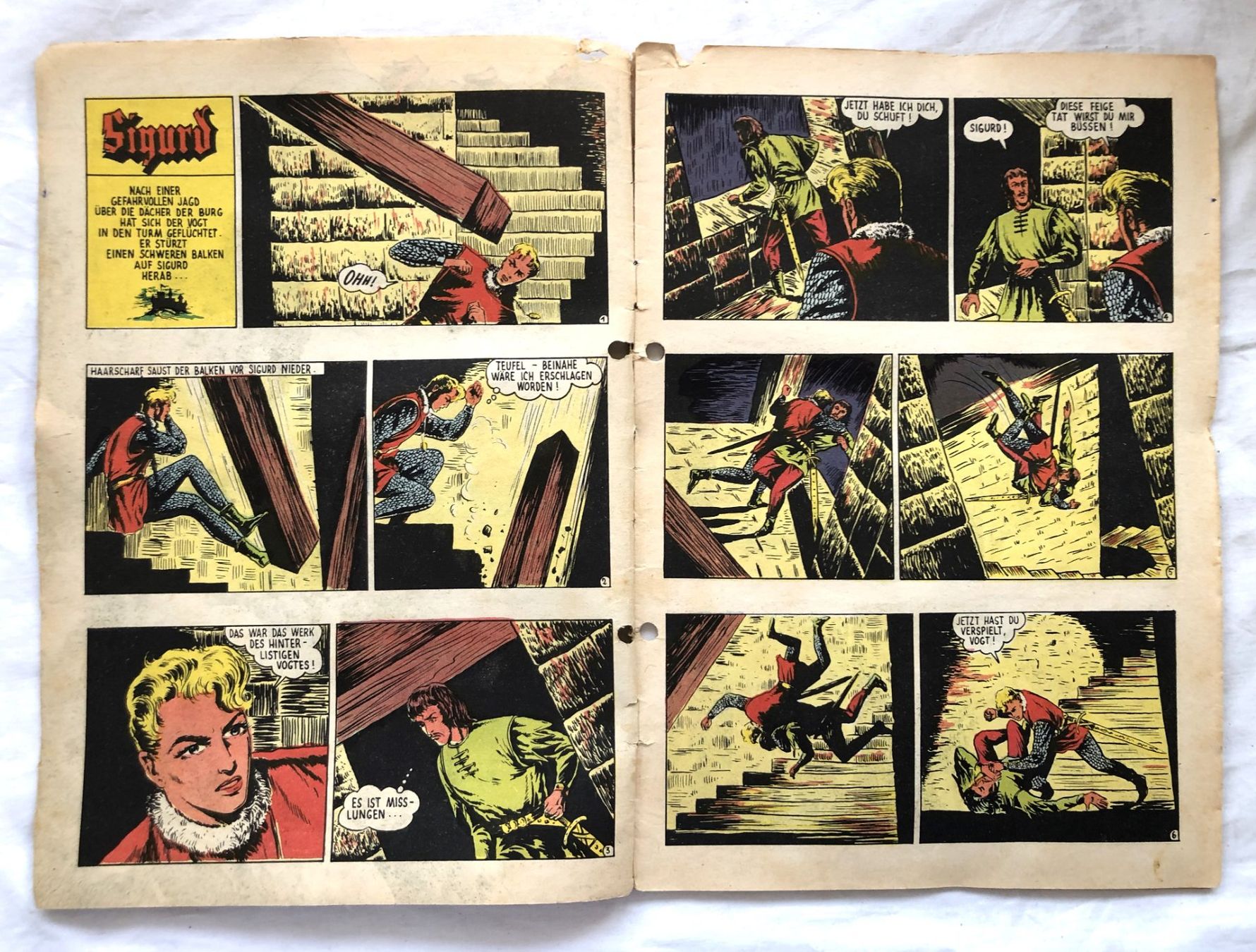 Comics: SIGURD - DER RITTERLICHE HELD - Band 9 – Gebraucht aus Schaffhausen von durruti 2