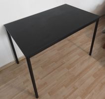 Schwarzer Esstisch/Schreibtisch, wie neu