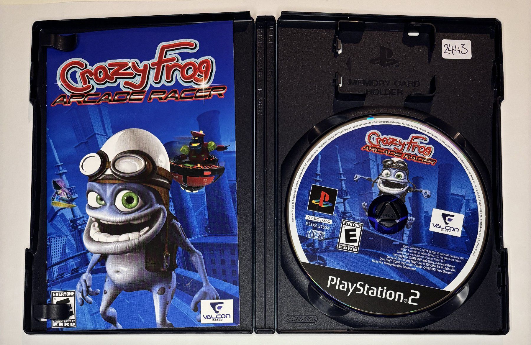 Giochi: PS2 - Crazy Frog: Arcade Racer ( NTSC ) – Usato da Allschwil venduto da Bullach 1